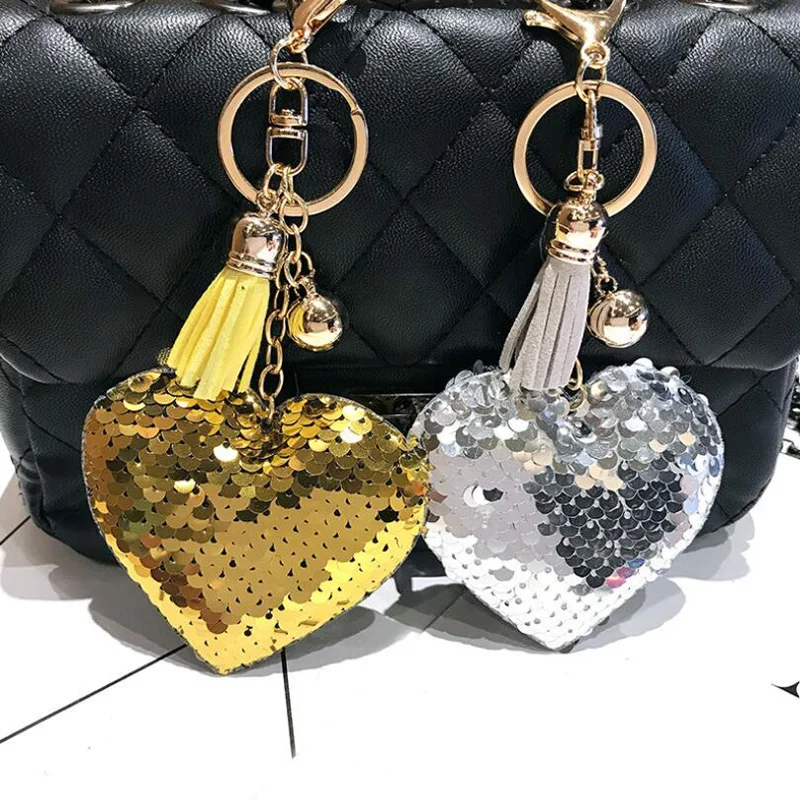 

15Pcs/lot Party Favors Guest Giveaway Shiny Peach Heart Key Chains Personalized Present Birthday Gift For Wedding Souvenir
