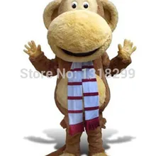 Талисман обезьяна с большим ртом маскарадный костюм для карнавала наборы костюмов