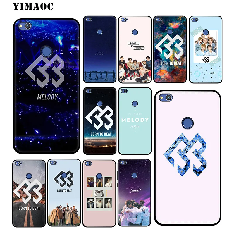YIMAOC BTOB K Pop Band мягкий чехол для huawei mate 20 10 P30 P20 Pro P10 P9 P Smart Z 2019 &amp Nova 3 3i Lite |