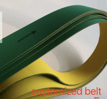 

(can customized belt )3pcs Woodworking planer belt flat Timing belt