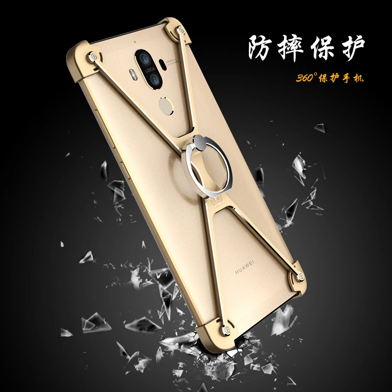 Oatsbasf чехол для huawei mate 9 Pro металлический каркас границы противоударный телефона
