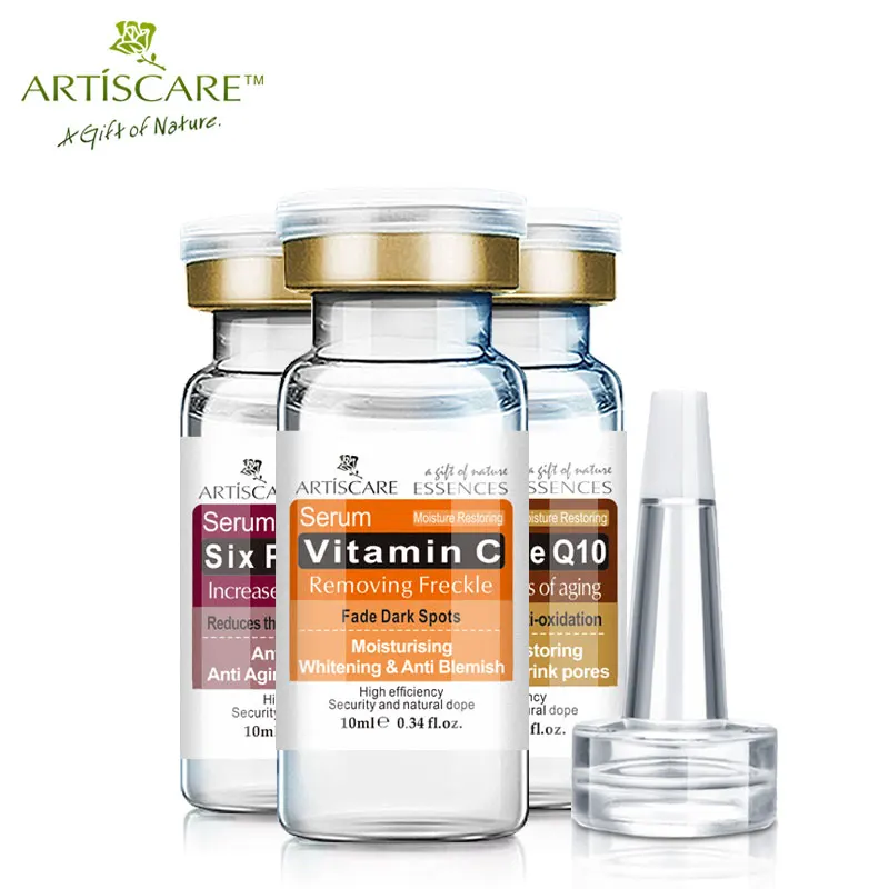 spesifikasi Artiscare Serum untuk Wajah Whitening Anti Winkles 8 Pcs lot Asam Hyaluronic Esensi Vitamin C Serum Wajah Perawatan Kulit