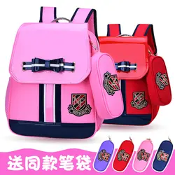 Водостойкие детские школьные ранцы для мальчиков для девочек ортопедические детские рюкзак для начальной школы Школьные сумки Дети Mochila