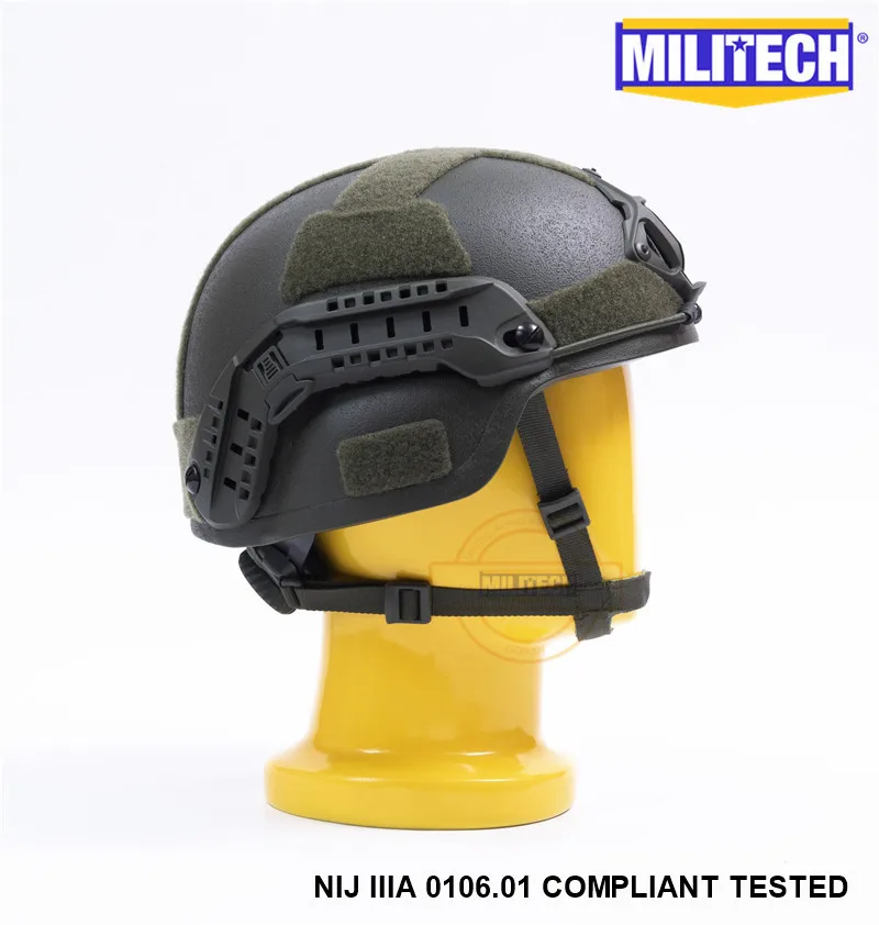 MILITECH Оливер Drab OD MICH NIJ Level IIIA Тактический пуленепробиваемый арамидный шлем ACH ARC OCC