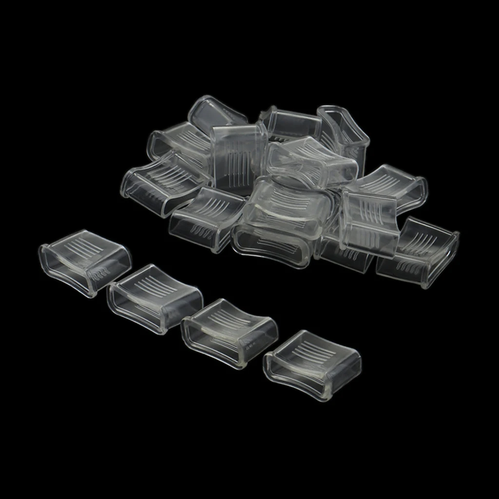 20 Pieces Referee Whistle Cover Transparent Whistle Cushioned Mouth Grip Soccer Referee Whistle Protective Accessory