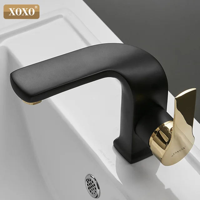 Matte Black Basin Faucet for Bathroom 6