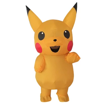 

New Pikachu Inflatable cosplay Halloween Christmas Party Funny Inflatable Costume For Adult Party Activities Props Costumes