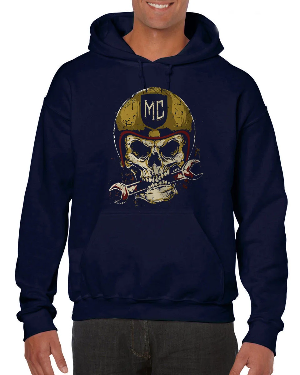 

Fashion Cool Casual BIKER- SKULL -Motorrad Motorcycle Totenkopf MC Hoodies Sweatshirt