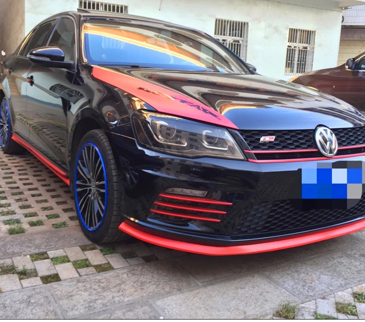 Автомобильный Стайлинг бампер Защита для Volkswagen vw Jetta 5 6 Phaeton указатель Scirocco 3rd Sharan 1 2 Up! Футболки-поло для детей 5, 6, аксессуары