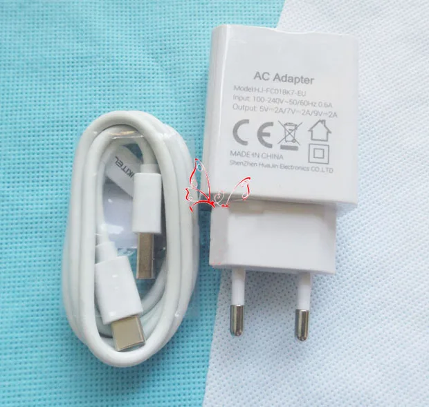 

New Original For OUKITEL WP2 Fast 2.0A USB Adapter Travel Charger EU Plug Switching Power Supply +USB Data Line Cable
