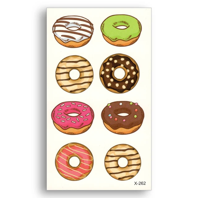 Tattoo Stickers Water Transfer Fake Tattoos Disposable Waterproof Temporary Cute Cartoon Hamburger Child Kids Tattoo Stickers Water Transfer Fake Tattoos Disposable Waterproof Temporary Cute Cartoon Hamburger Child Kids