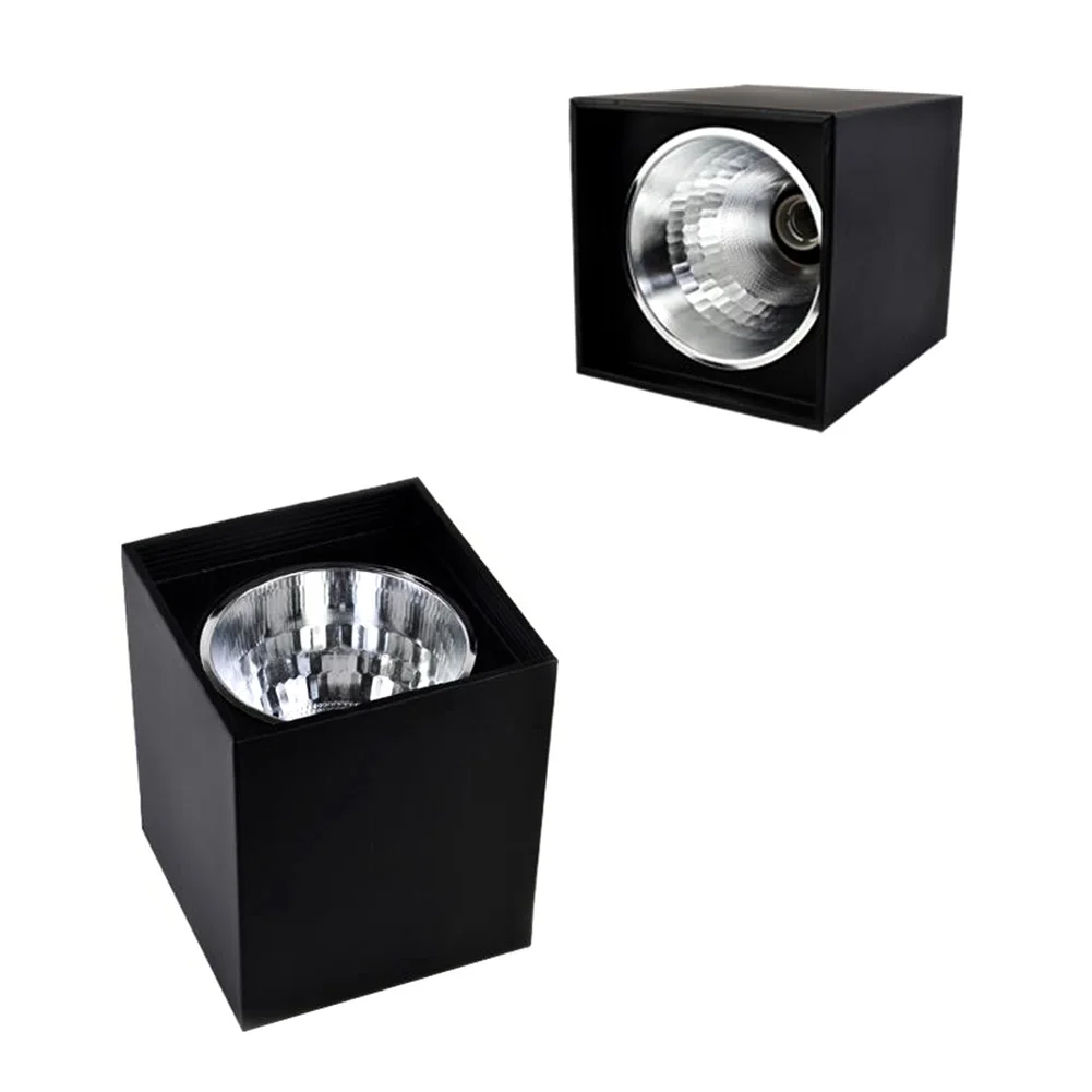 

Newest 4 Inch No Anti-Fog Surface Mounted Downlights Square LED Downlights Clothing Exhibition Decor Lighting Ceiling Downlight