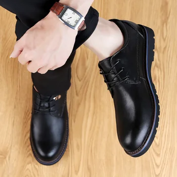 

big size 48 Men Genuine Leather Casual Shoes outdoor Lace Up Fashion Male Shoes Leisure spring summer Comfortable Shoes l5
