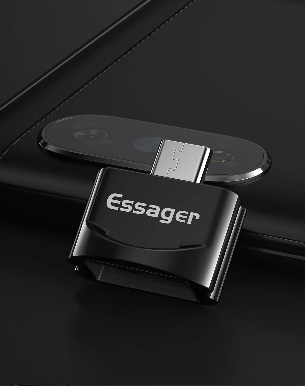 Адаптер Essager OTG usb type C для Xiaomi huawei samsung S9 type c адаптер USB Tipo C type-c к USB 3,0 OTG адаптер конвертер