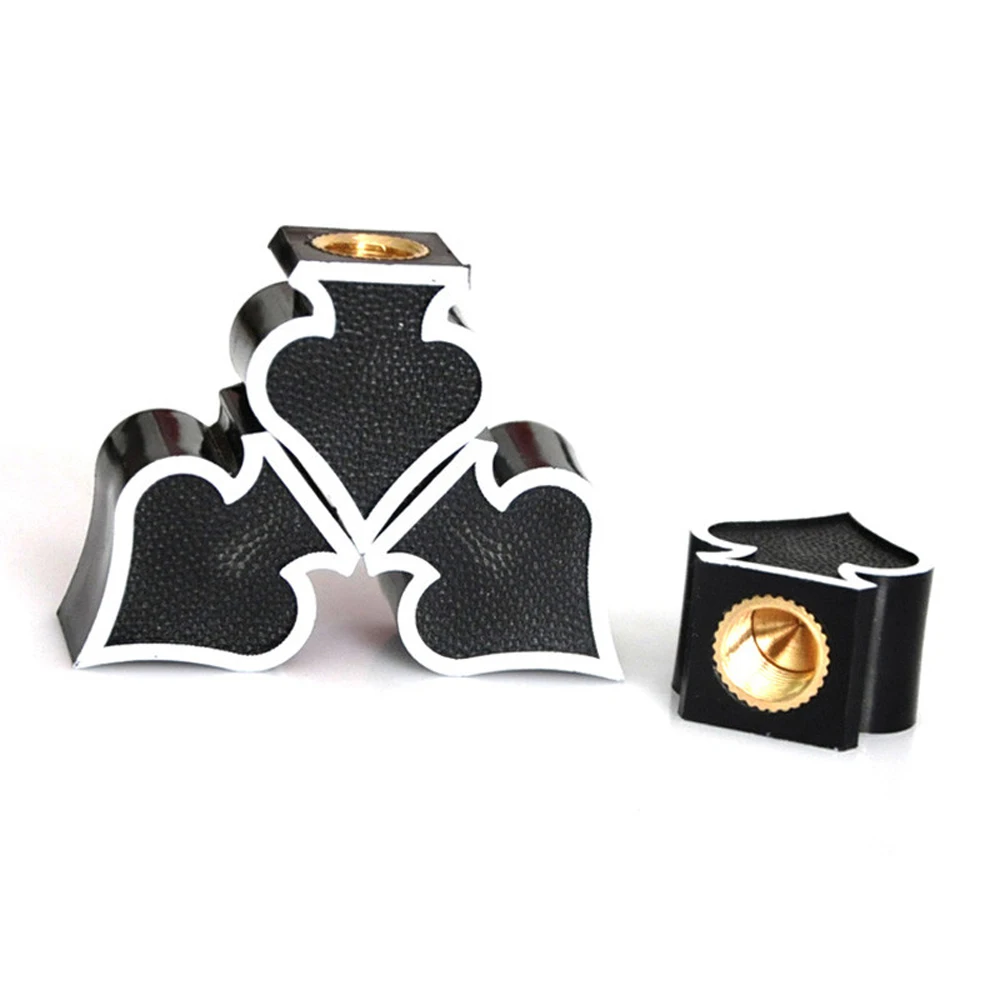 

4Pcs/set Stylish Spades Tire Wheel Tyre Valve Stem Caps Cover for Car Truck Motorcycle Bike