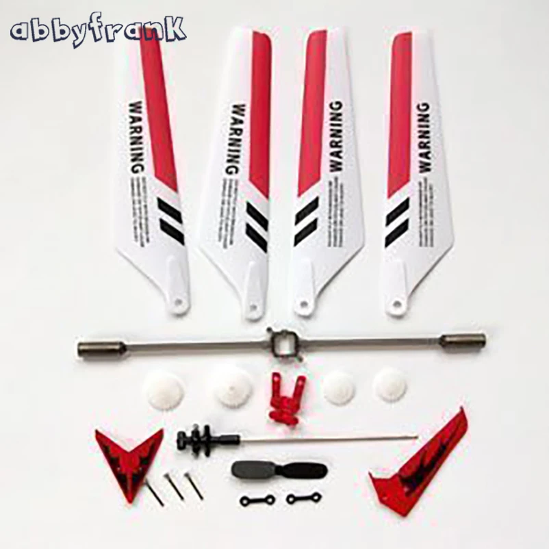 Replacement parts For S107G RC Drone Main Tail Blades Decorations Blade