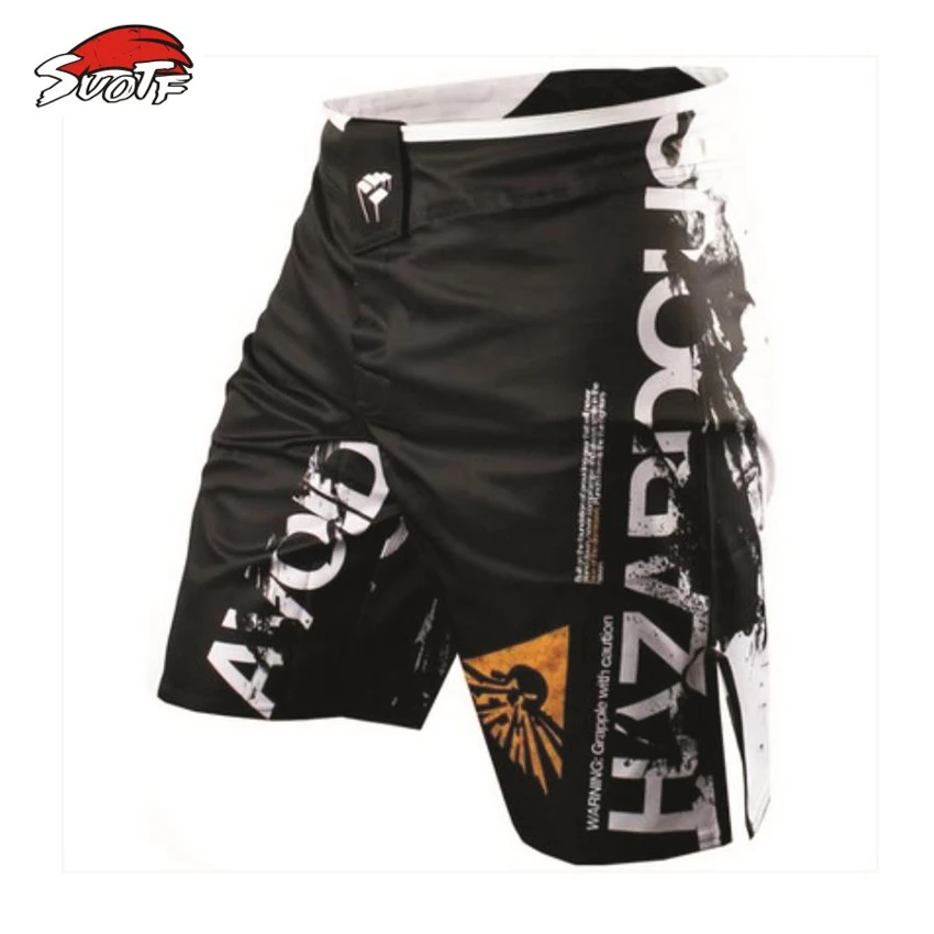 

SUOTF 2015 Spring listed MMA loose boxing muay Thai shorts Comfortable sweat quick-drying fight training Global free shipping