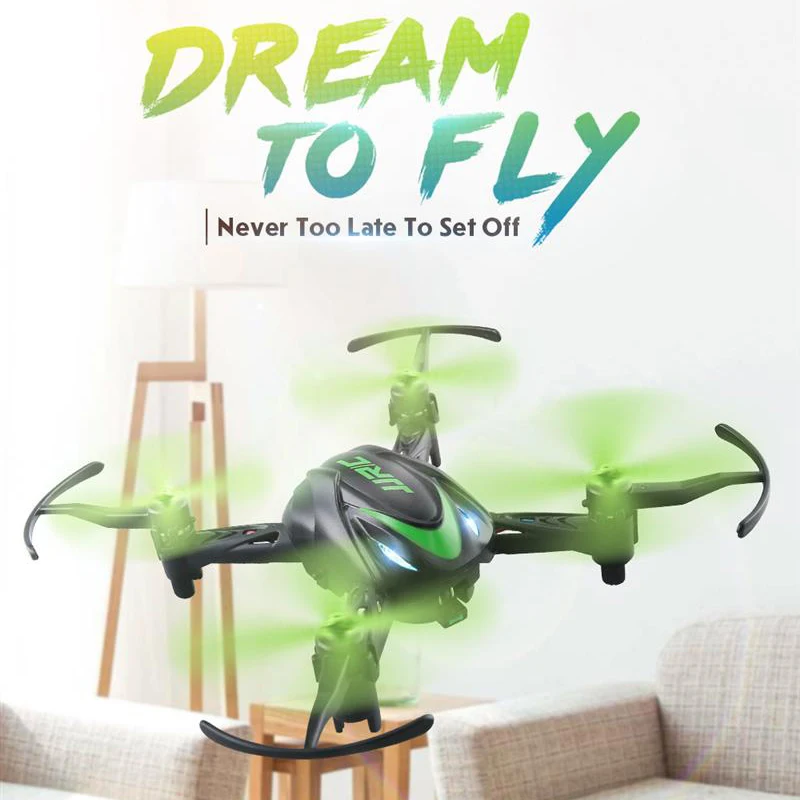 

JJRC H48 Mini RC Drone Beginner Helicopter 4CH 6-Axis Speed 3D Flip Headless Mode One Key Return Quadcopter RC Toy For Kid Gift