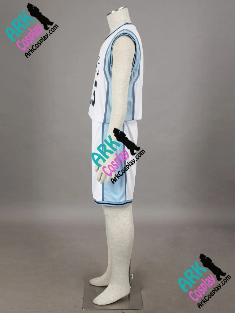 Костюм для косплея Kuroko без корзины Tetsuya белый No.15 мужской косплея|uniform outfit|uniform