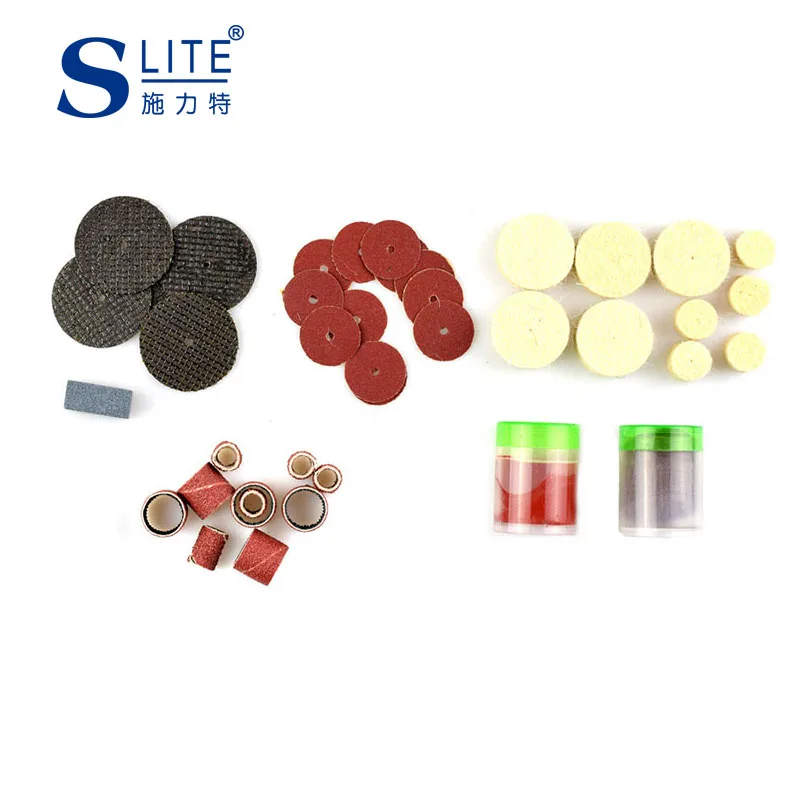 Original Slite Grinding Head Milling Cutter Versatile Set Of Grinding Polishing And Cutting Dremel Accessories Wooden box