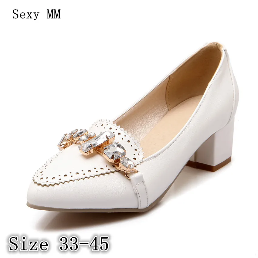 

High Heels Women High Heel Shoes Pumps Stiletto Woman Party Wedding Shoes Kitten Heels Plus Size 33 - 40 41 42 43 44 45