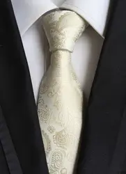 8 см для мужчин формальные галстуки высокого качества жаккардовые Тканые галстук для встречи