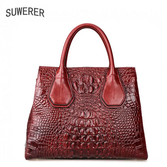 Us 326 0 Genuine Leather Handbag 2017 New Luxury Embossed Fashion Shoulder Messenger Bag Women S Handbags In Top Handle Bags From Luggage