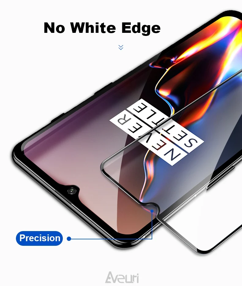 Защитное стекло Aveuri для Oneplus 7 7 Pro 6 6T 5 5T полное покрытие 9H закаленное стекло для Oneplus 7Pro Защитная пленка для экрана