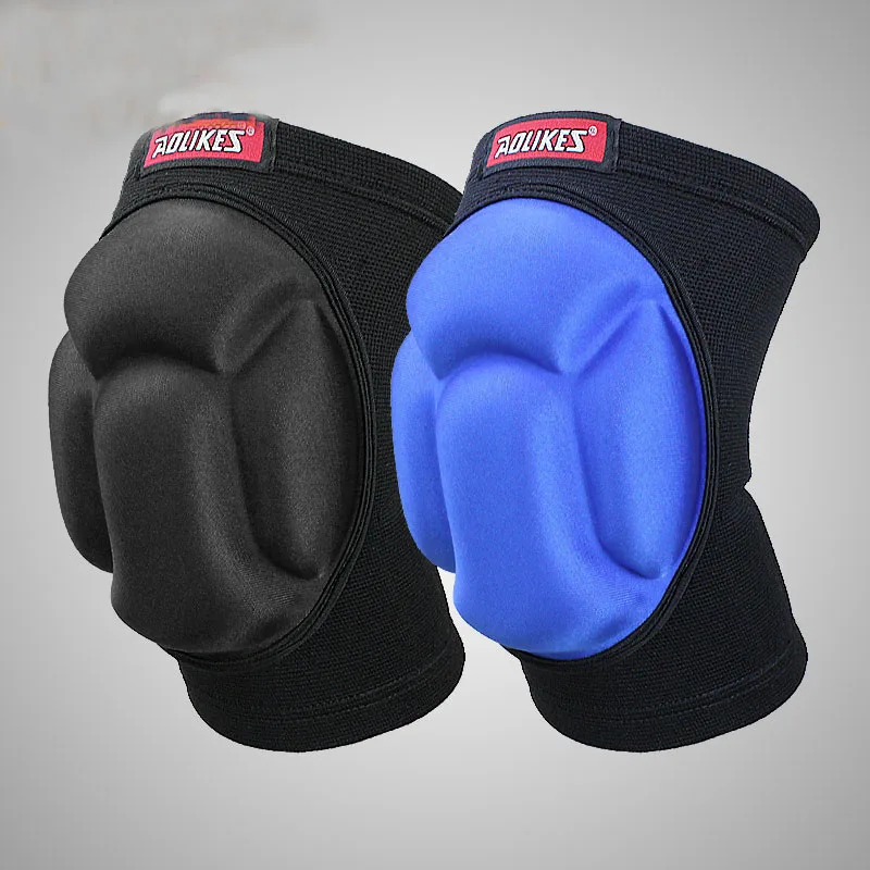 1Pair Knee Pads Basketball Skating Sponge Thick Pad Knee Support Elbow & Knee Pads Soccer