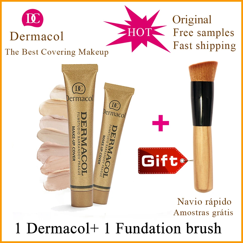 Dermacol Base Make up Cover 30g Primer Concealer Base Professional Face Dermacol Makeup Foundation Contour Palette original
