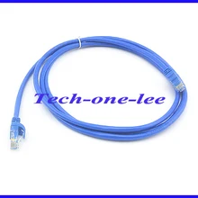 10 шт./лот 2 м 6FT Ethernet кабель синий CAT6 CAT 6 RJ45 разъем-Разъем модульный коннектор для неэкранированной витой сети Ethernet, Соединительный шнур, Lan кабель RJ-45