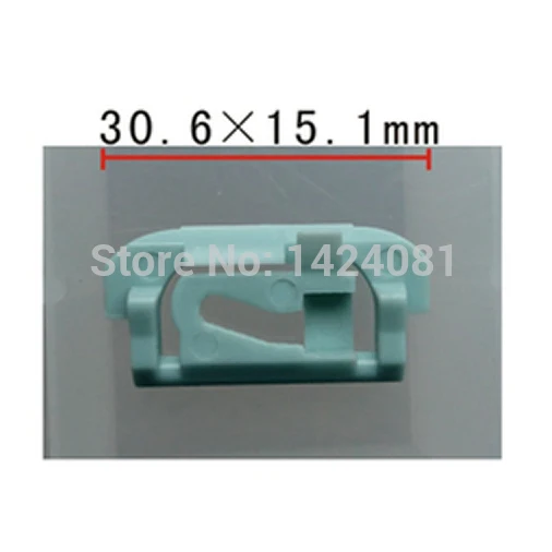 500x Nylon for G M Windshield & Rear Window Reveal Moulding Clip Retainer Fastener 1654047