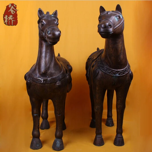 

B0602 418Bronze sculpture, copper horse copper crafts decoration big decoration feng shui decoration statue
