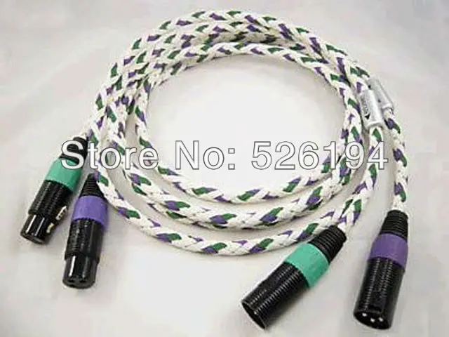 

Free shipping Pair XLO Reference 3 R3-2 Balanced XLR cable HIFI interconnect cable