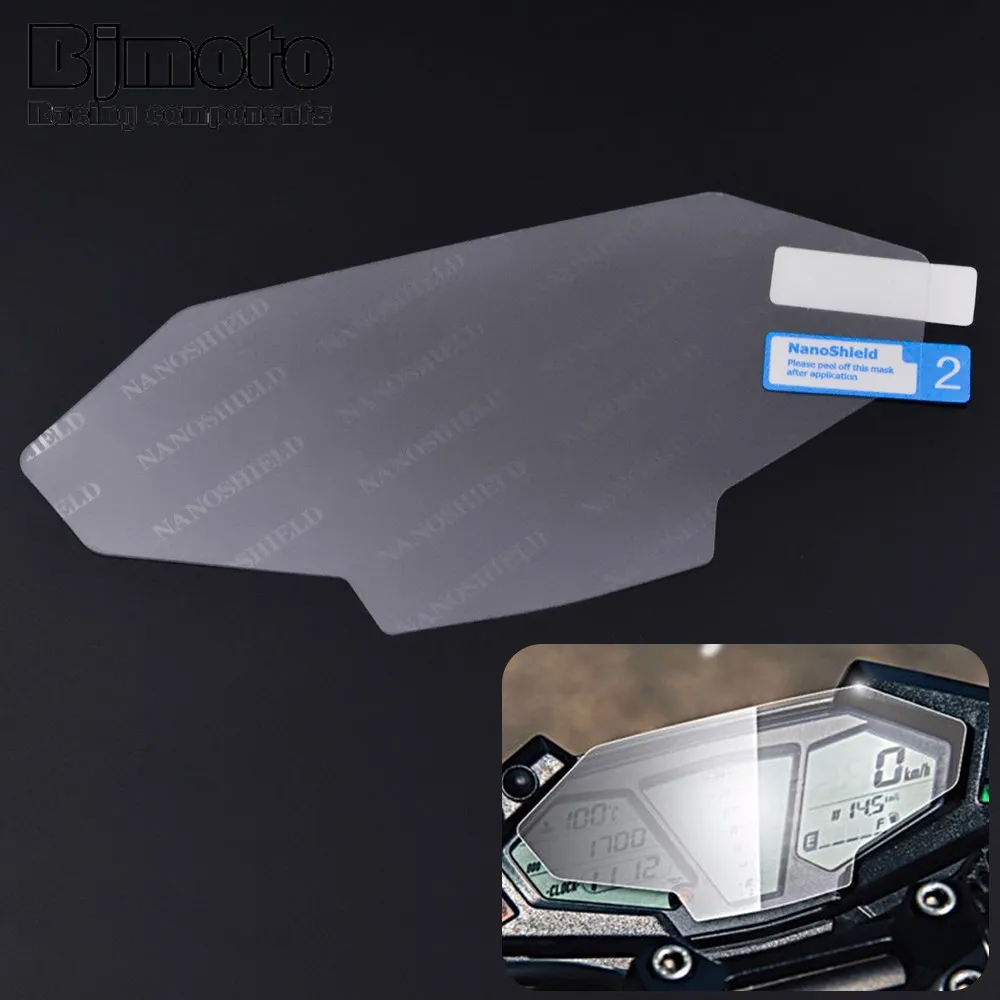 

BJMOTO For Kawasaki Z800 2013-2016 Dashboard Cluster Scratch Protection Instrument Speedometer Film Screen Protector Stickers