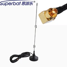 Mc-карта вилка правый угол 5dbi GSM/UMTS/HSPA/CDMA/3g антенна для опции беспроводной GlobeSurfer II GlobeSurfer III Магнитный 3 м