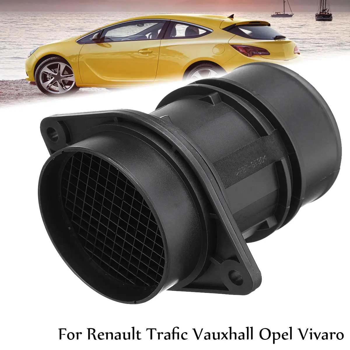 Black Color High Quality 7700109812 Mass Air Flow Meter Sensor For Renault Trafic for Vauxhall Opel Vivaro F7 1.9 Diesel Car