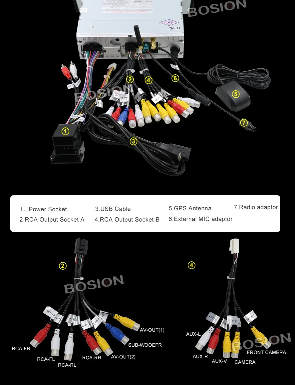 Top Bosion HD 1 din Android 8 Octa Core car GPS Navigation 7 " Car DVD radio Multimedia for Fiat Linea 2006 with Radio/BT/RDS/WIFI 4