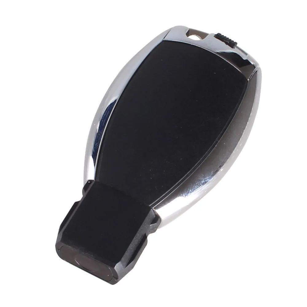 RIOOAK 3 кнопки для Mercedes Key BENZ SMART KEY FOB дистанционный корпус хромированный S SL ML SLK CLK E