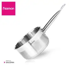 Серия FISSMAN ARIELLE кастрюля из нержавеющей стали с антипригарным покрытием для супа и молока кастрюля для индукционной плиты кастрюля