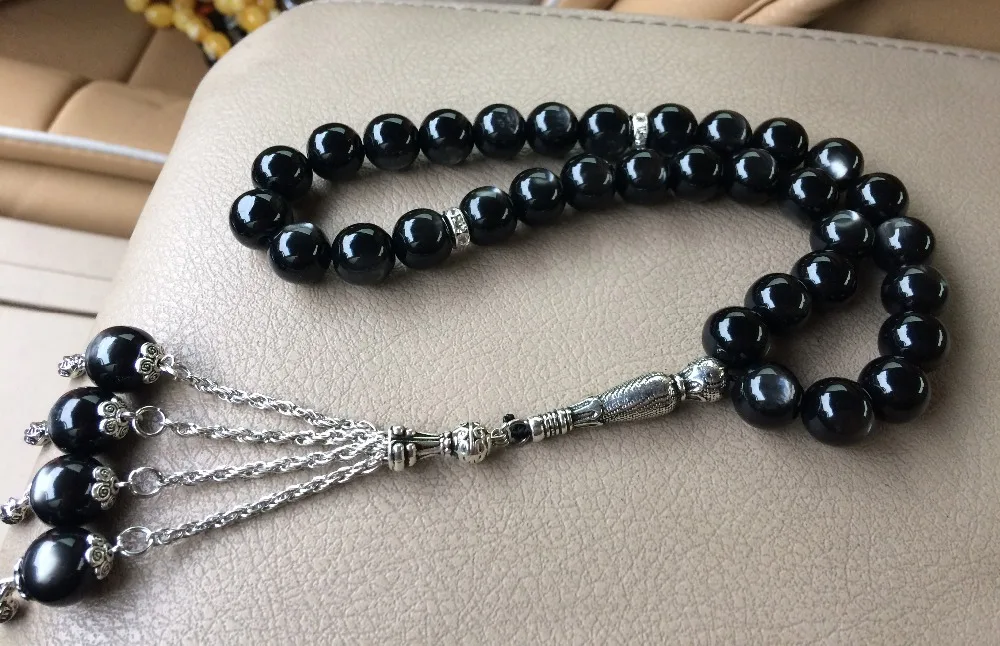 Исламская 33 имитация янтаря цвет четки 1 шт./лот мусульманских tasbih Misbaha Tasbeeh Sibha masbaha tespeeh