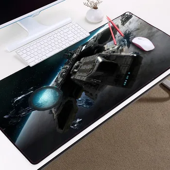 

Congsipad 400x900x2MM Big Table Mats Stargate Earth SG1 Pattern Space Battleship Table Mousepad Mat for Pc Computer Game