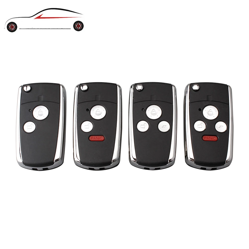 

GORBIN 2/3/4Buttons New style Flip Folding Key Shell Case Keyless Fob Cover Replacement For HONDA ACCORD CRV CIVIC ODYSSEY Pilot