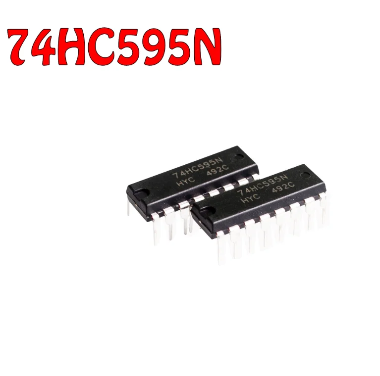 10 шт. SN74HC595N 74HC595N 74HC595 DIP-16 | Электронные компоненты и принадлежности