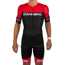 2019 CANNIBAL pro Тур команда облегающий велосипедный костюм Джерси мейло ciclismo Одежда Триатлон бег speedsuit mtb Джерси короткий комплект