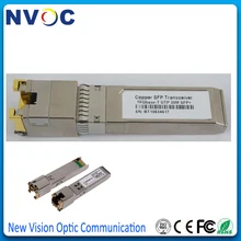 5 шт./лот, Совместимый оптический модуль 10GBase-T, 10 гигабит RJ45 медный SFP+ приемопередатчик