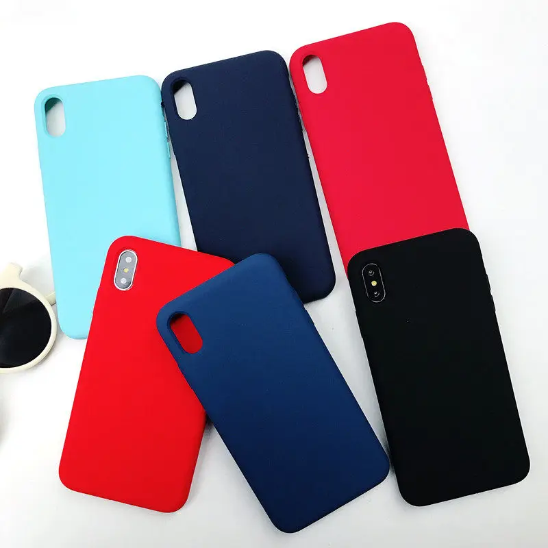Чехол для iPhone X XS Max XR с полной защитой жидкий силиконовый чехол телефона 6 6S 7 8 Plus