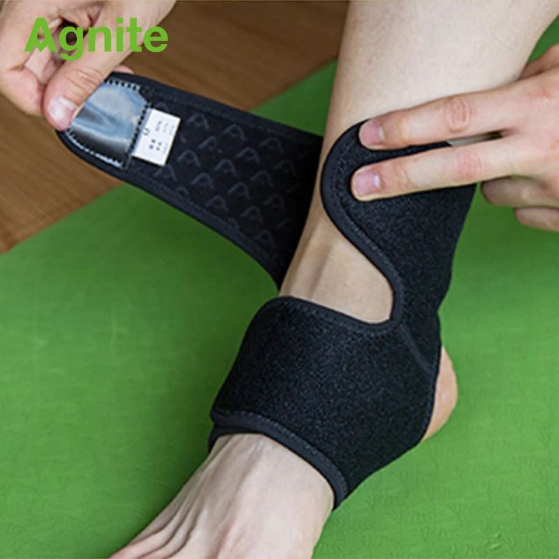 Agnite поддержка лодыжки 1 шт. регулируемые утяжелители для ног для фитнеса баскетбола лодыжки бандаж повязка на лодыжку защита ноги сустава