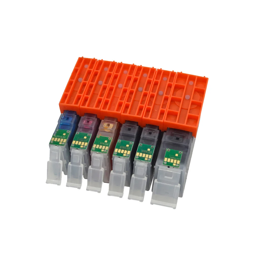 Cartucho de Tinta para Canon Pixma 6pk Compatível com Pgi580 580xxl Cli 581 Xxl Tr7550 Tr8550 Ts6150 Ts6151 Ts8150 Ts8151 Ts872 Cartuchos de tinta - Imagem 2