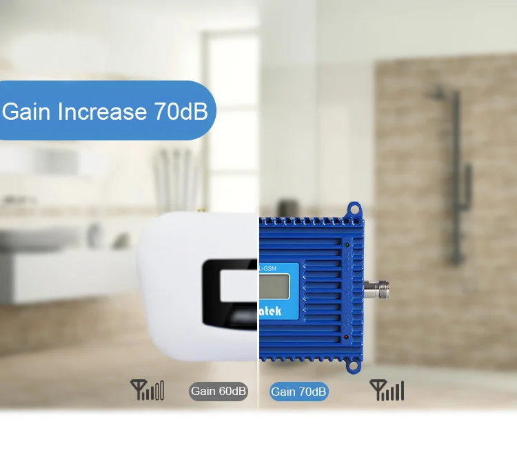 lintratek UMTS 3G 850mhz Repeater 70dB Signal